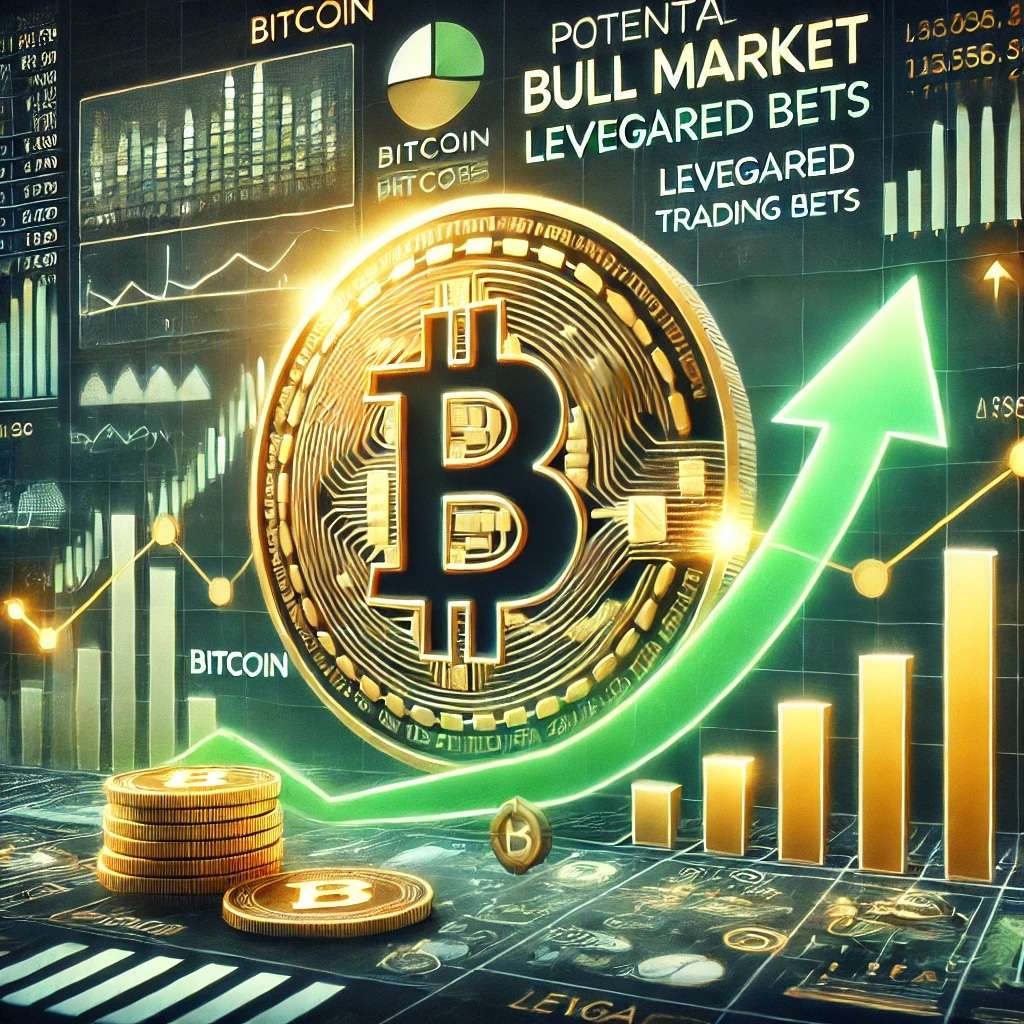 DALL·E 2024 10 30 16.02.34 A digital illustration depicting the start of Bitcoins potential bull mar