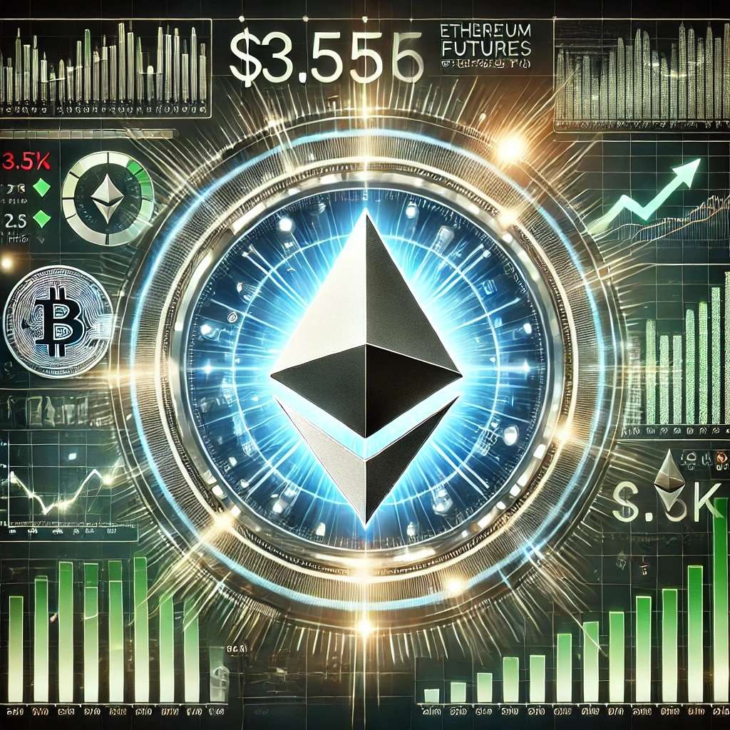 DALL·E 2025 01 20 15.46.32 A visually striking financial themed image centered around the Ethereum l