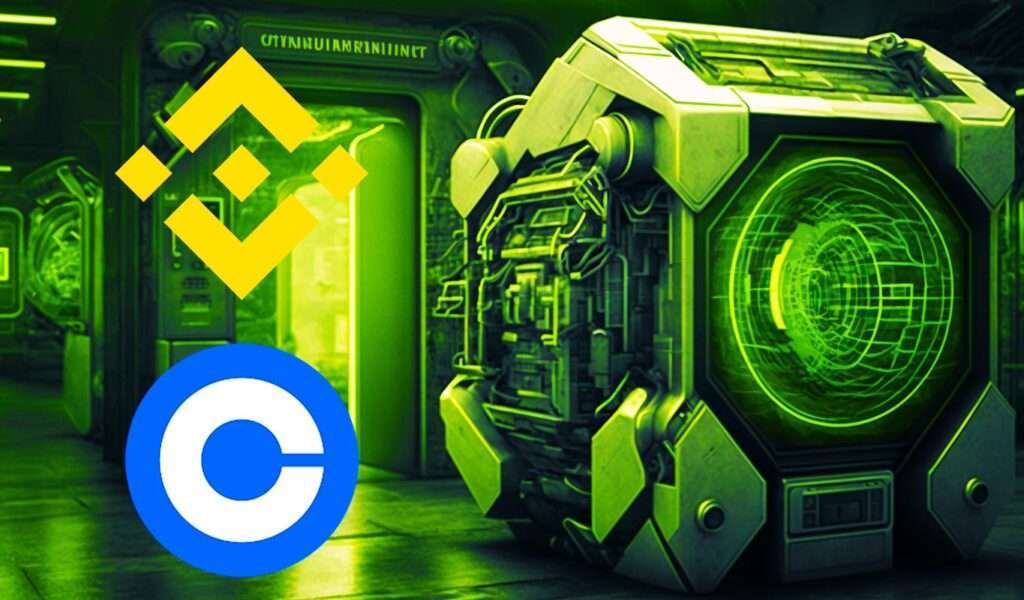 binance coinbase slumped q1