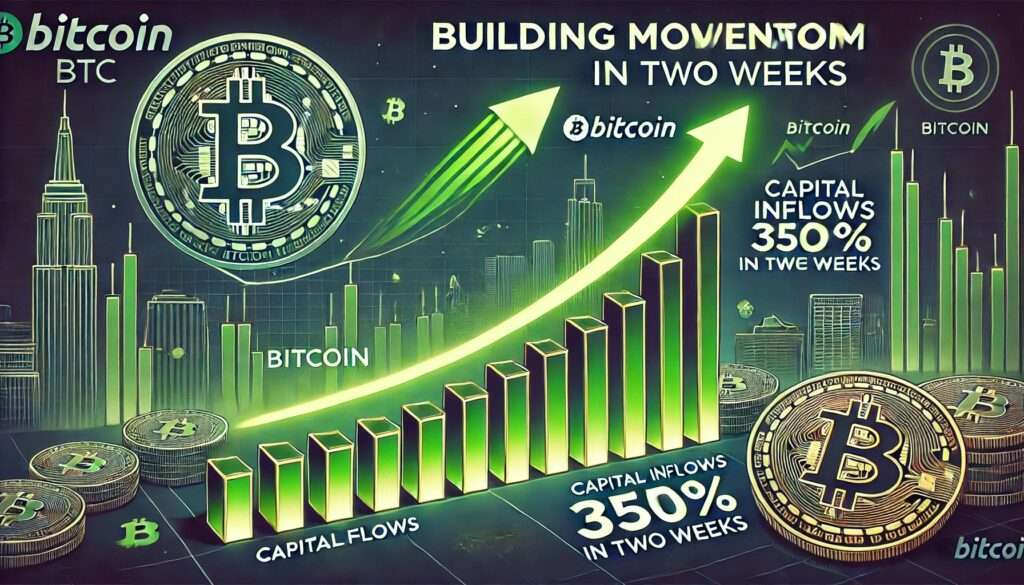 DALL·E 2025 04 05 08.00.55 A financial themed image illustrating a Bitcoin BTC indicator signaling b