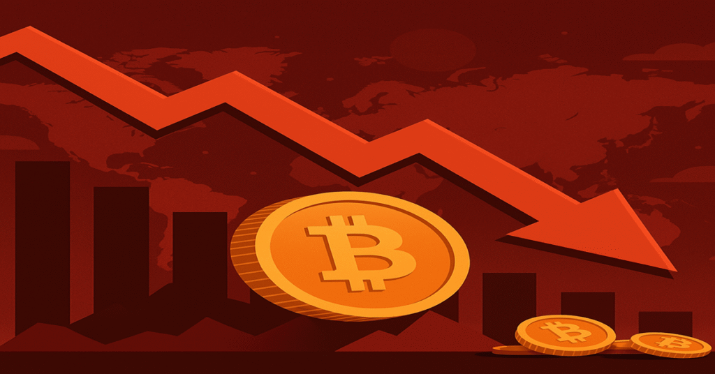 Red Monday Bitcoin Drops to 76000