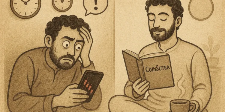 The Psychology of Crypto: Why Daily Portfolio Checks Hurt You The Psychology of Crypto: Why Daily Portfolio Checks Hurt You