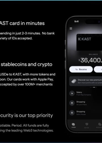 KAST Card Review 2025: The Best VISA Stable Coin Crypto Card