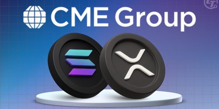 CME Group Launches Spot-Quoted XRP and Solana Futures