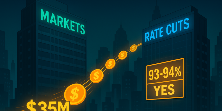 Will the Fed Cut Rates? 94% Say Yes with  Million on the Line
