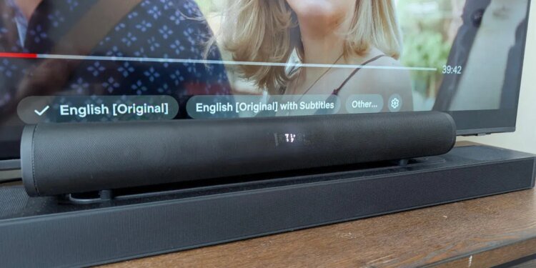 Can’t hear TV dialogue? This portable soundbar worked wonders for my audio (at a low price) Can’t hear TV dialogue? This portable soundbar worked wonders for my audio (at a low price)