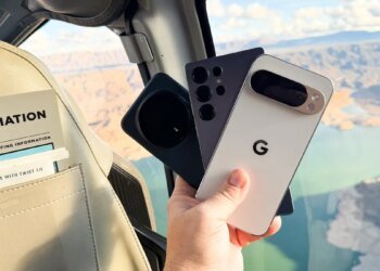 I compared the best Android camera phones from a helicopter – this model won the most