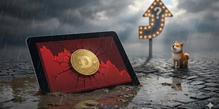 Dogecoin (DOGE) Stumbles Lower, Market Awaits Trend Shift Signal