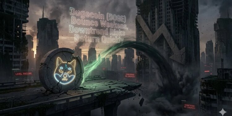 Dogecoin (DOGE) Bounce Weakens, Downtrend Risks Return Quickly