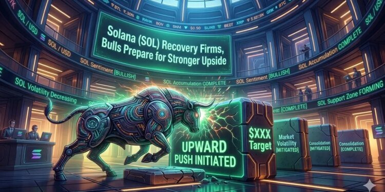 Solana (SOL) Recovery Firms, Bulls Prepare for Stronger Upside Push