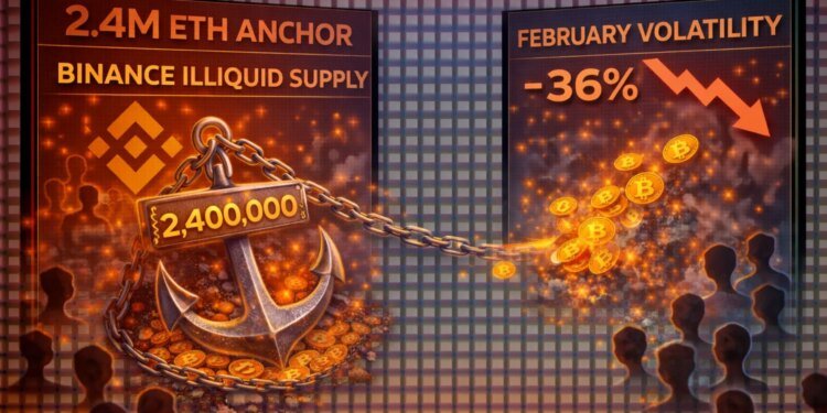 The 2.4 Million Ethereum Anchor: How Binance’s Illiquid Supply Is Absorbing ETH’s February Volatility