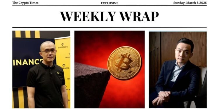 Justin Sun’s M Trump Bet Pays Off, Binance CZ Wins Suit, BTC at K