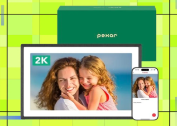 This digital photo frame is my favorite gift to give (and it’s on sale)