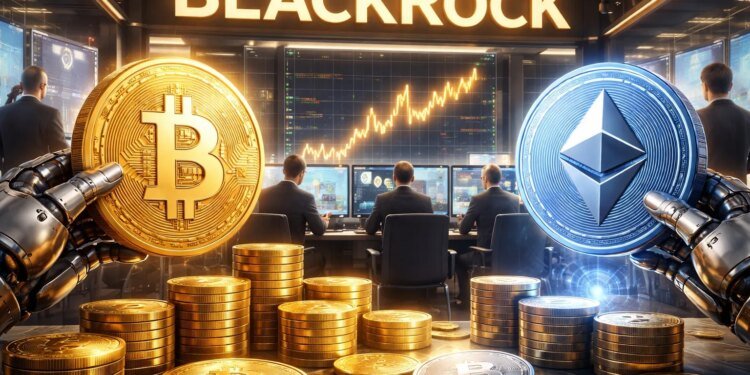 BlackRock Is Buying Up Bitcoin & Ethereum Again, And The Numbers Are Staggering