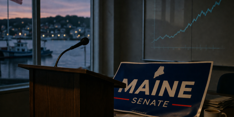 How Prediction Markets Saw the Platner Surge and Mills Exit in Maine Ahead of Polls