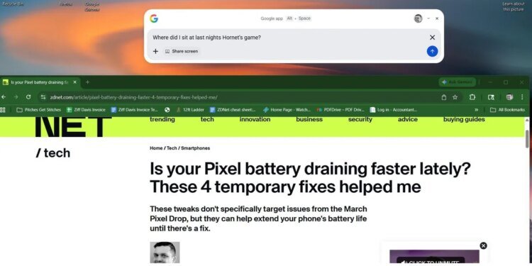 I tried Google's new desktop app for Windows, and I'll never search the old way again