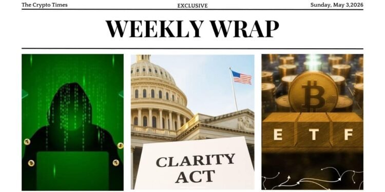 CLARITY Act Enters “Red Zone,” DeFi Hacks Stack Up, ETFs Explode With .9B