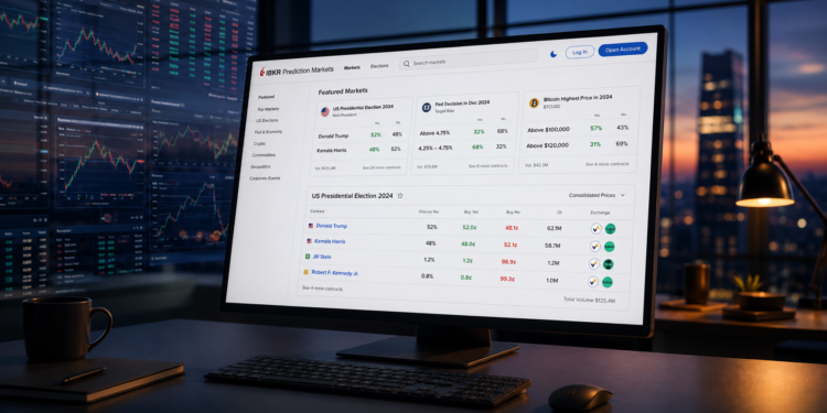 Interactive Brokers Expands Prediction Markets with Kalshi, CME Group Integration