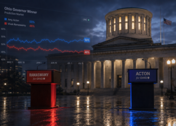 Ohio Governor Markets Leaning Blue Despite Ramaswamy Win in GOP Primary