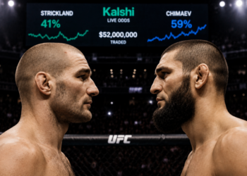 Kalshi's  Million UFC 328 Event Had .1 Million on Chimaev