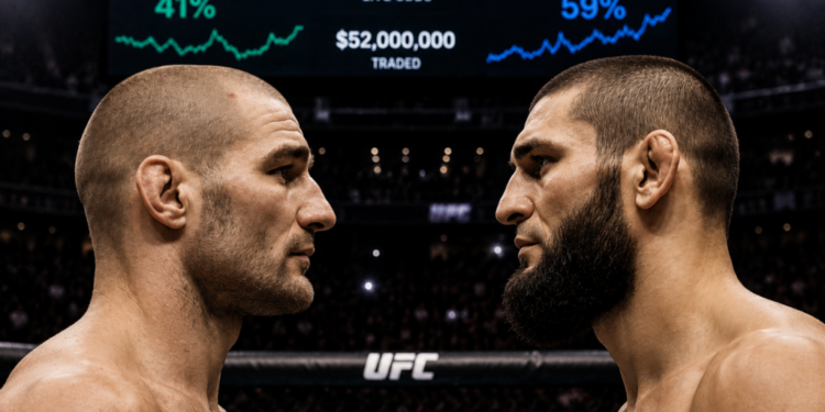 Kalshi’s  Million UFC 328 Event Had .1 Million on Chimaev