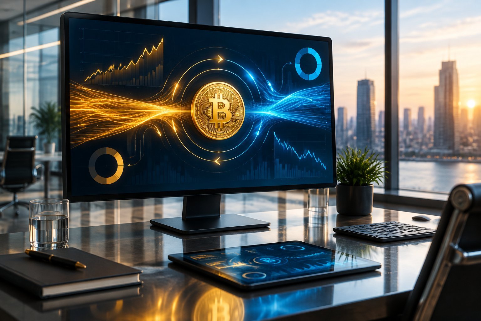 Bitcoin ETF flows and institutional market impact