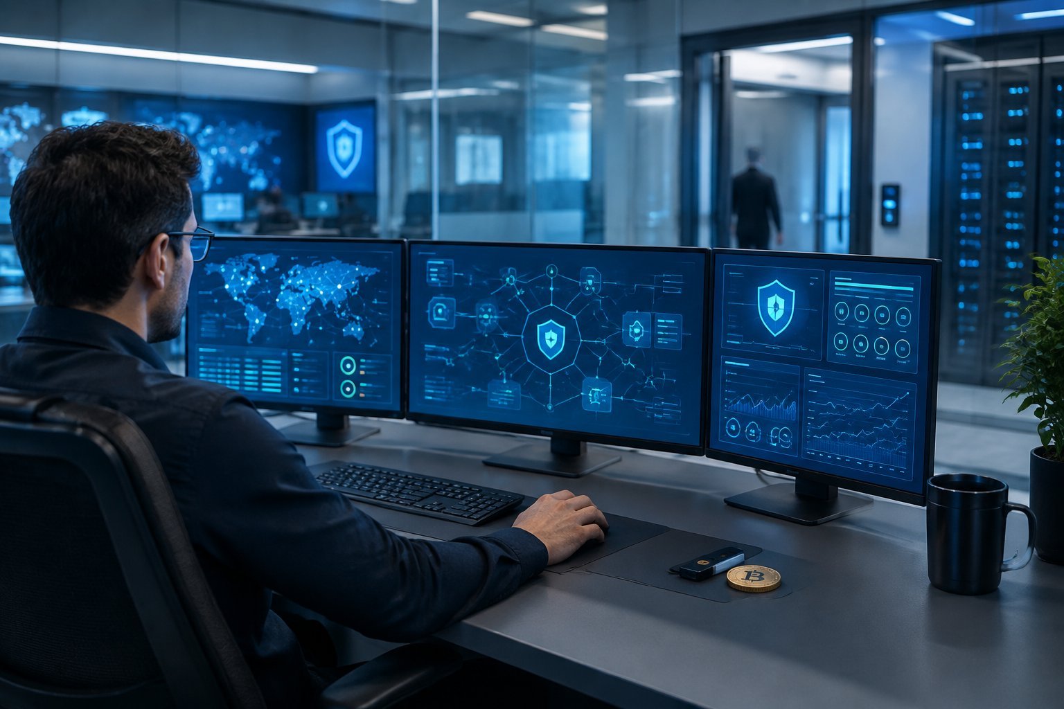 Bitcoin exchange security for institutional investors