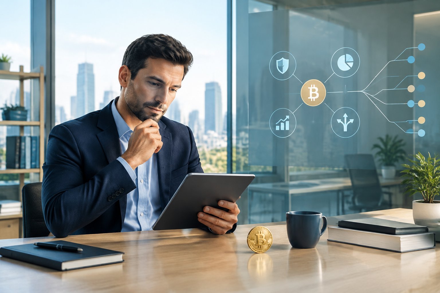 Bitcoin finance decision framework for institutional investors
